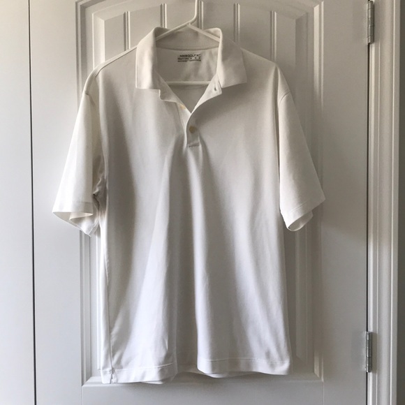Nike Other - Nike Golf Fit Dry White Men’s Polo